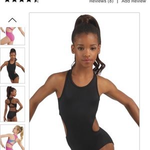 Balera PERFORATED RACERBACK LEOTARD